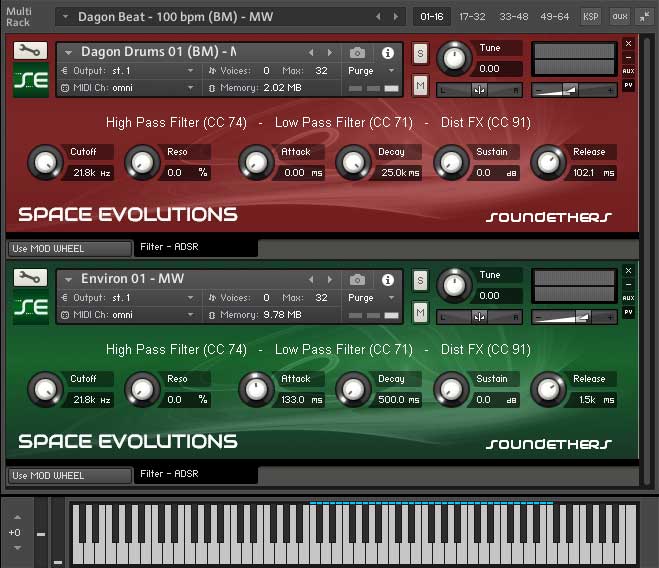 Soundethers Space Evolutions v1.1 KONTAKT