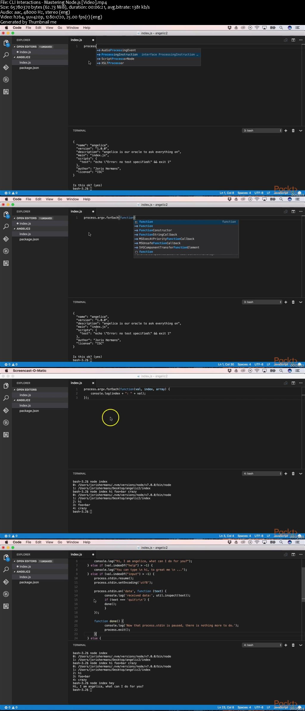 Mastering Node.js