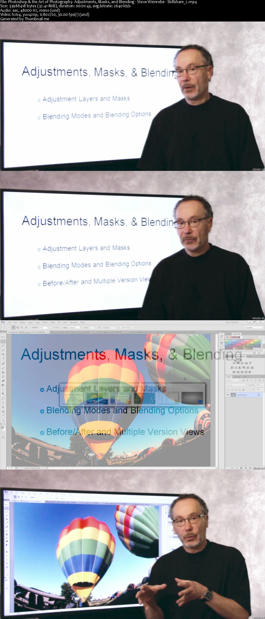 Photoshop & the Art of Photography: Adjustments, Masks, and Blending