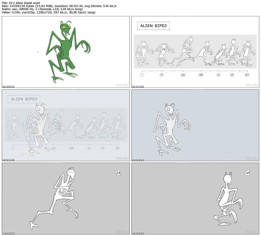 Lynda - 2D Animation: Animate Monsters & Aliens