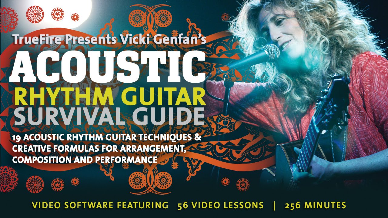 Vicki Genfan’s – Acoustic Rhythm Survival Guide