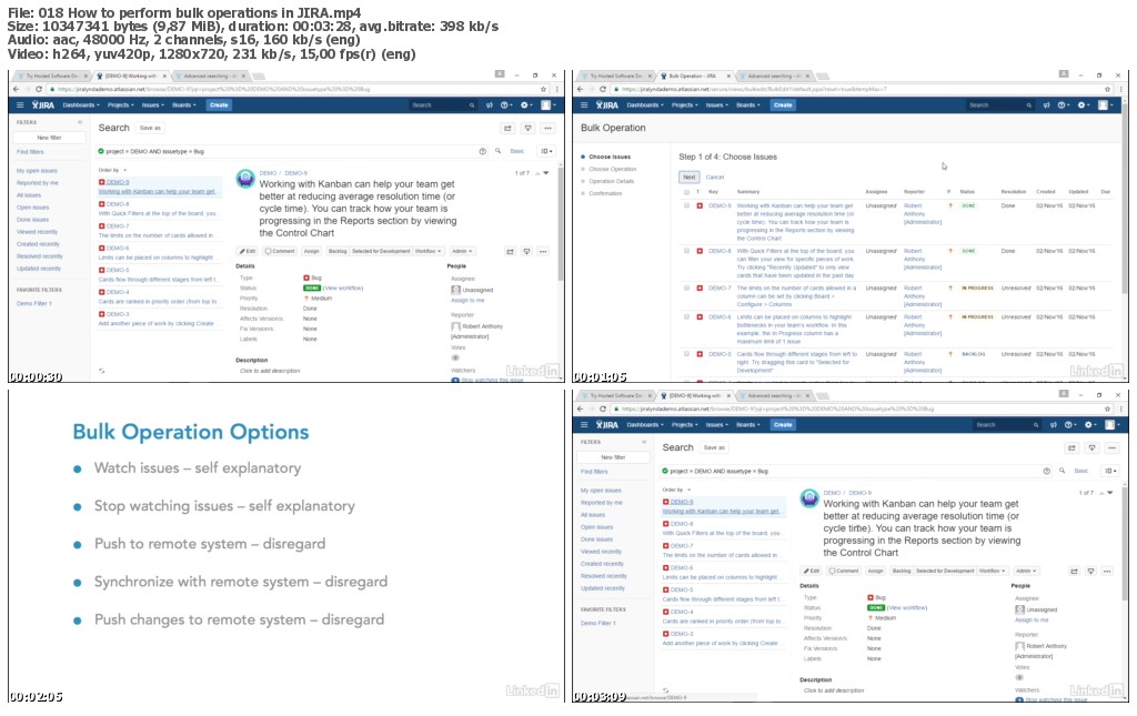 Lynda - Learning JIRA Software