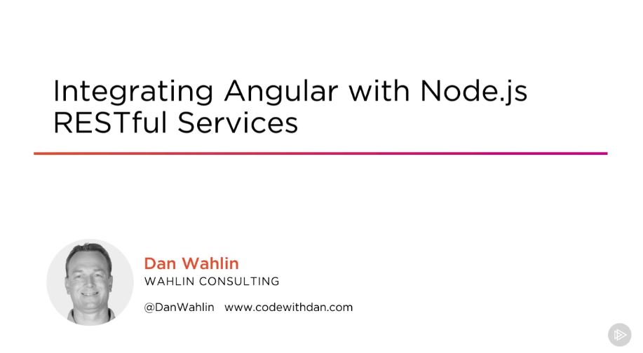 Integrating Angular with Node.js RESTful Services