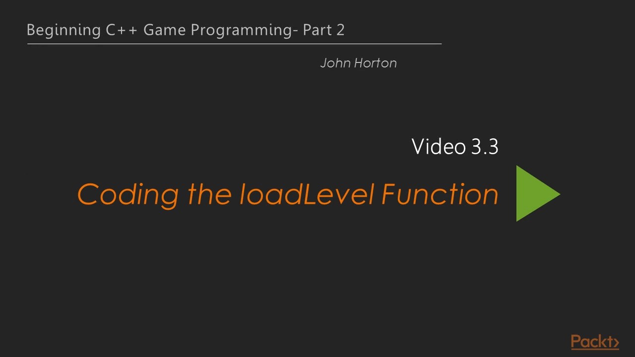 Beginning C++ Game Programming - Part 2