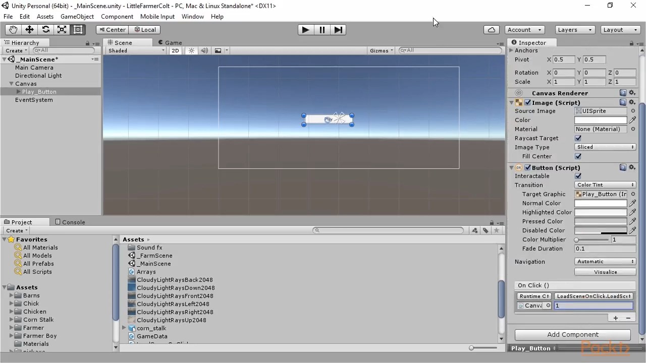 Unity 5: Creating the Game Environment