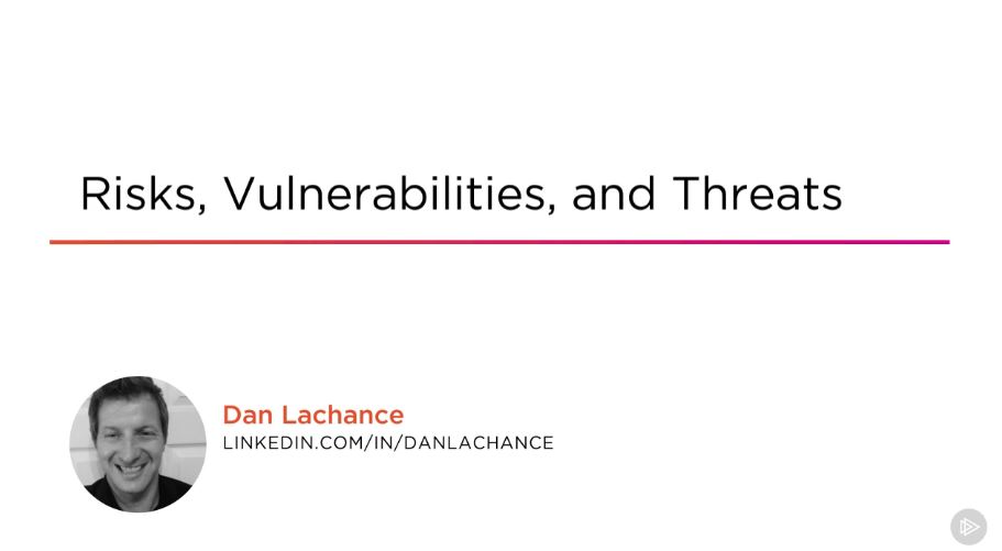 Risks, Vulnerabilities, and Threats