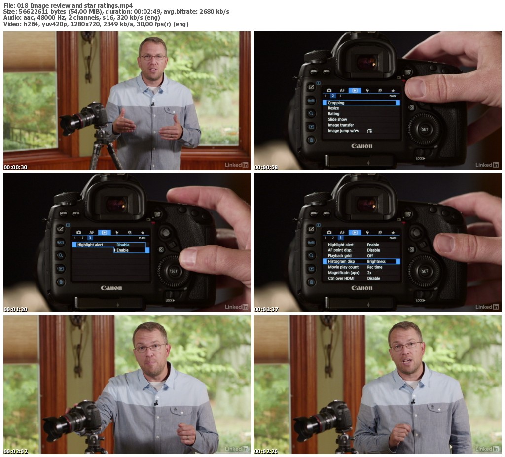Lynda - Canon 5D Mark IV: Tips, Tricks, and Techniques