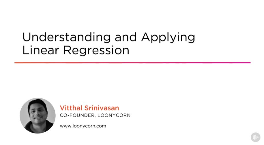 Understanding and Applying Linear Regression