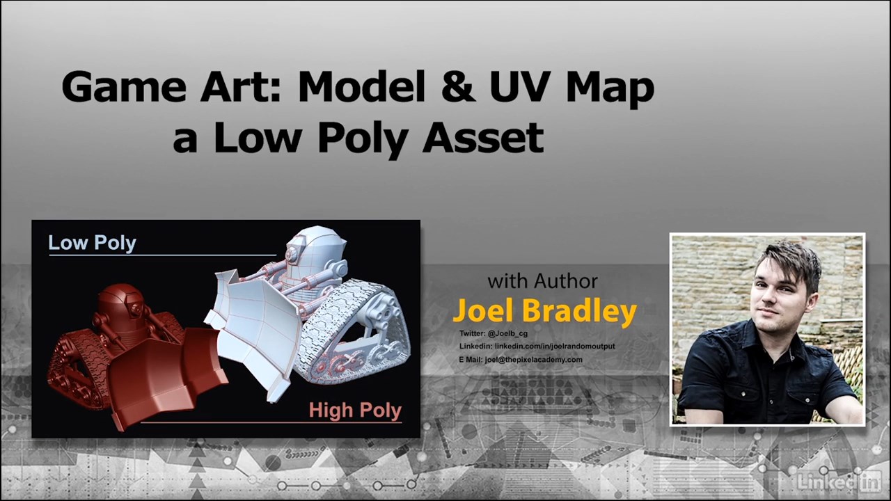 Lynda - Game Art: Model & UV Map a Low Poly Character