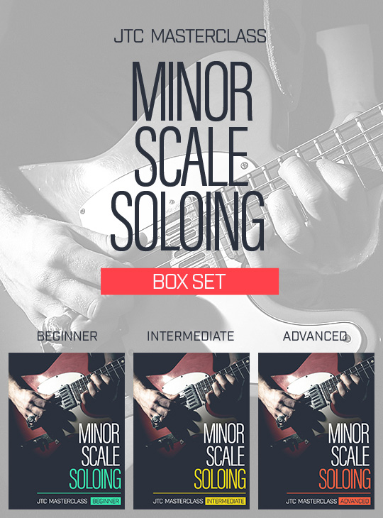 Jam Track Central – Minor Scale Soloing Masterclass: Complete Box Set