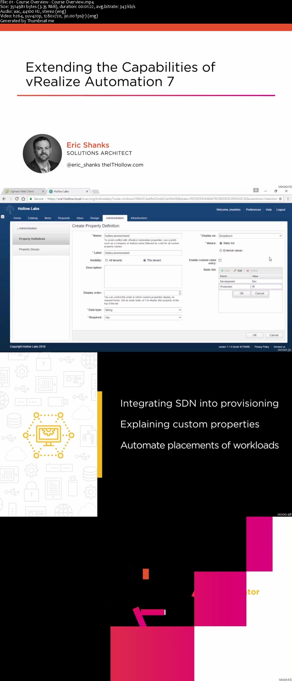 Extending the Capabilities of vRealize Automation 7