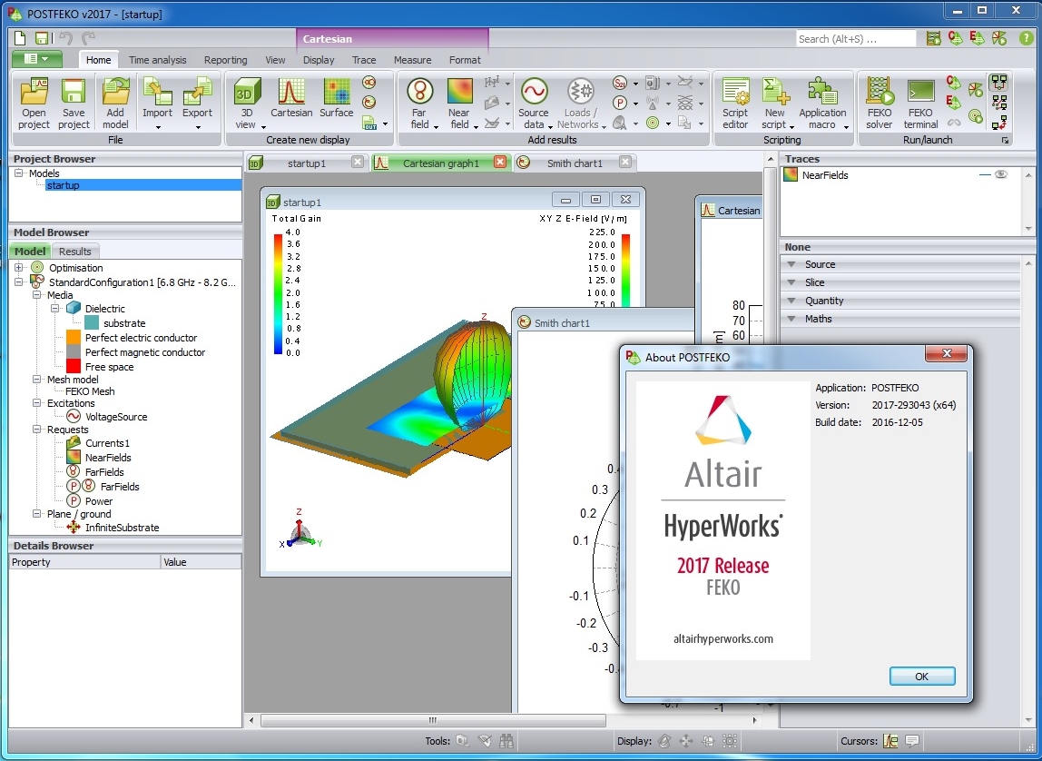 Altair HyperWorks FEKO 2017.0