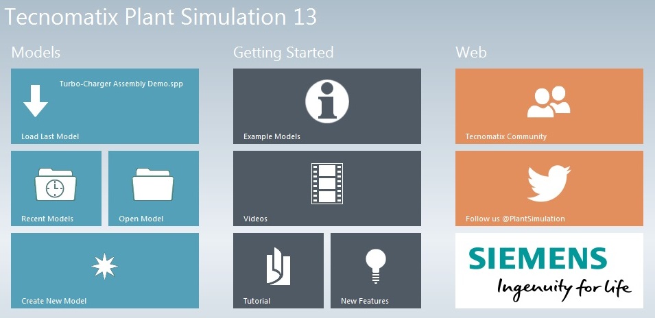 Siemens Tecnomatix Plant Simulation 13.0 (x64) Multilingual