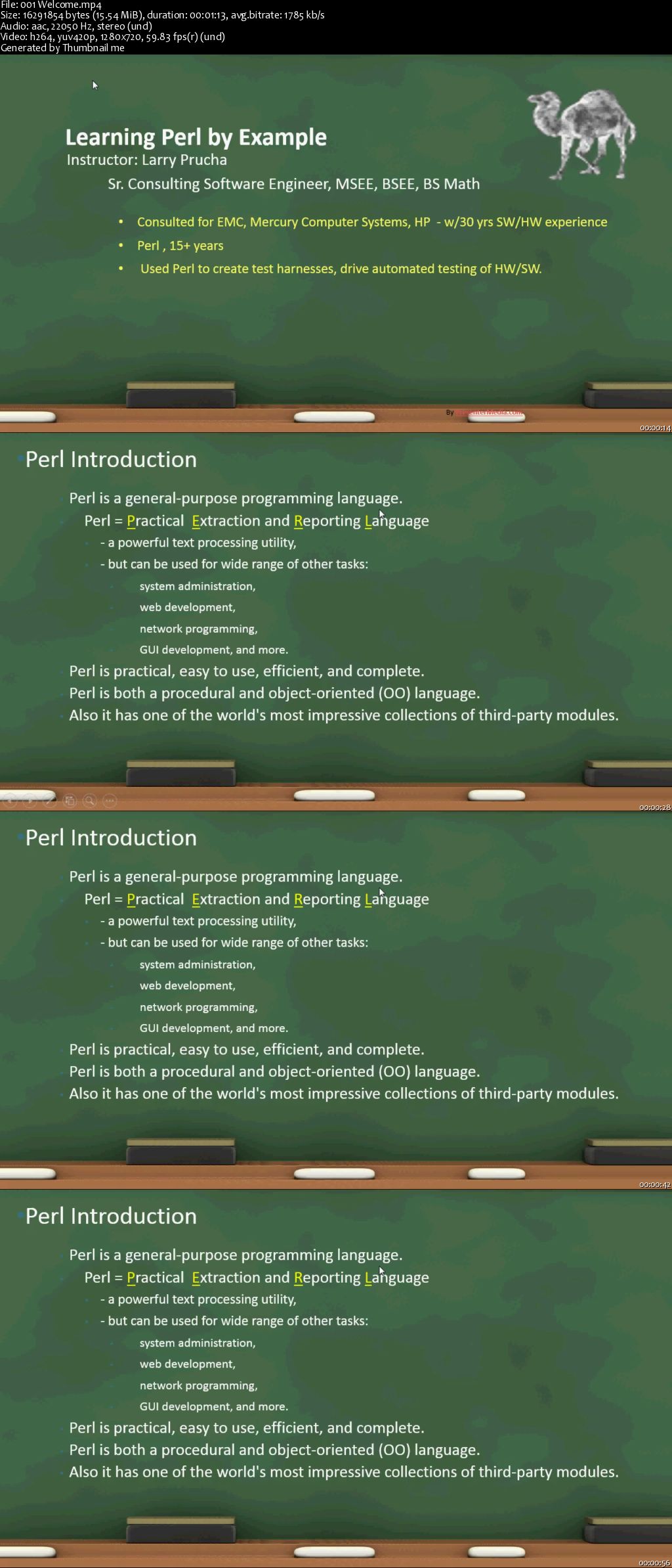 Learning Perl by Example