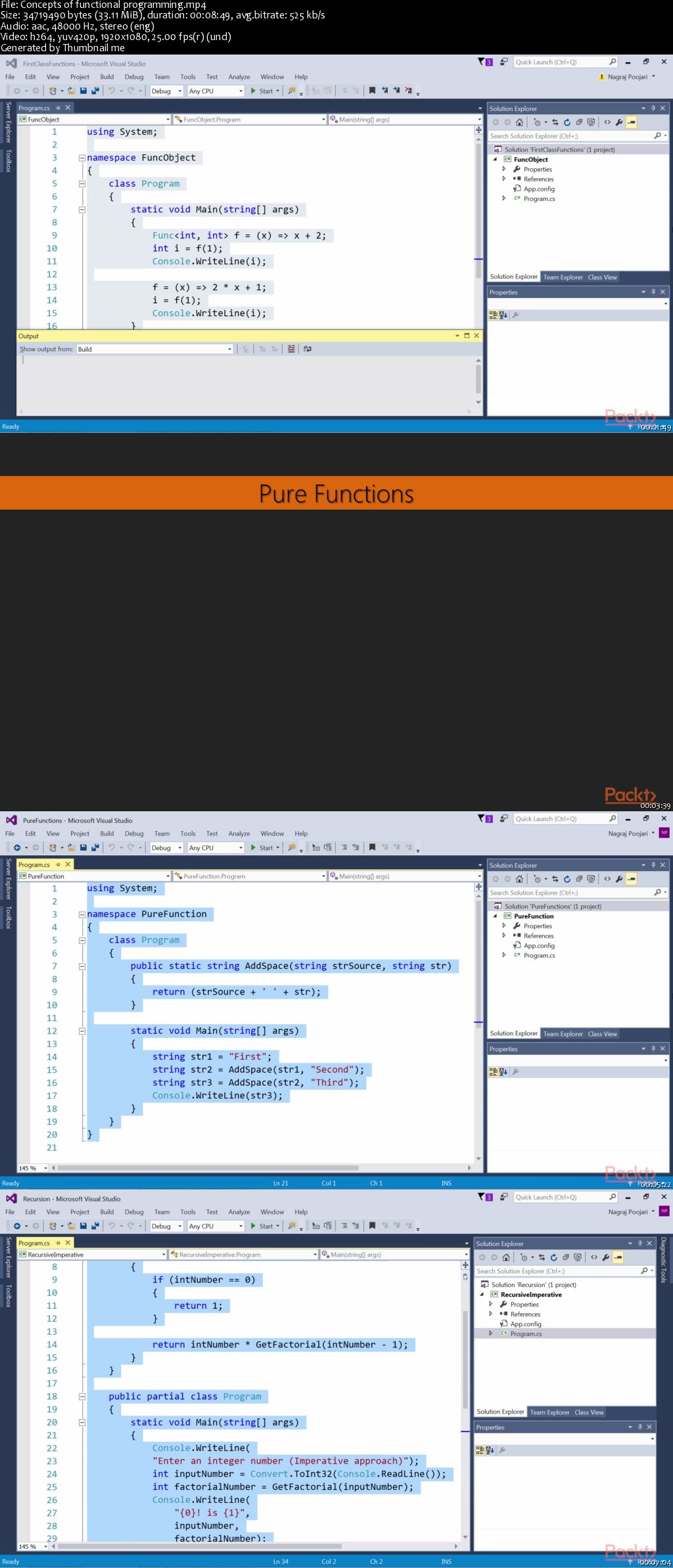 Functional Programming in C# - Part 1 (2017)