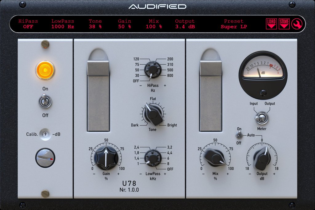 Audified U78 Saturator v1.0.0 WiN