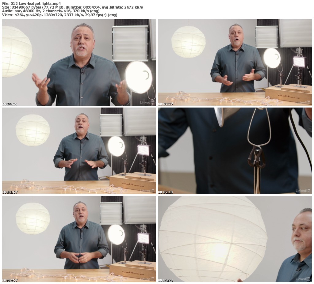 Lynda - Video Lighting: Choosing Lighting Gear