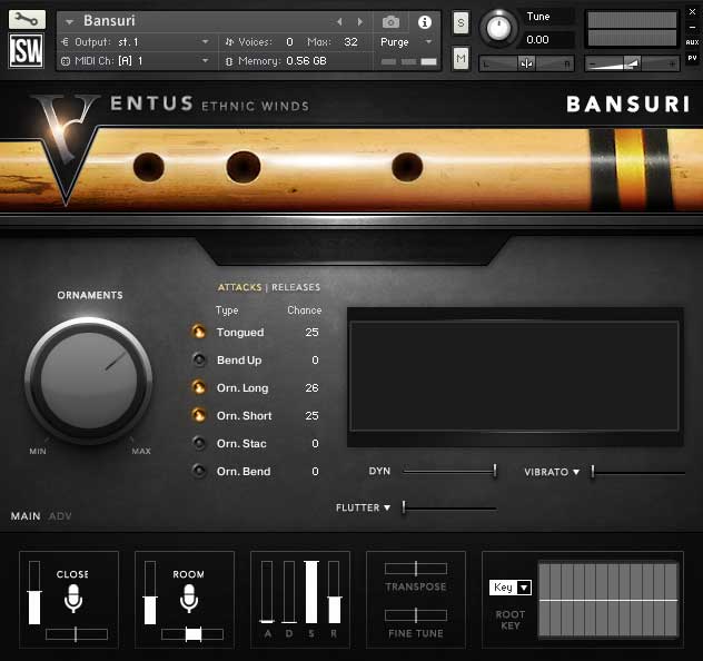 Impact Soundworks VENTUS Ethnic Winds Bansuri KONTAKT