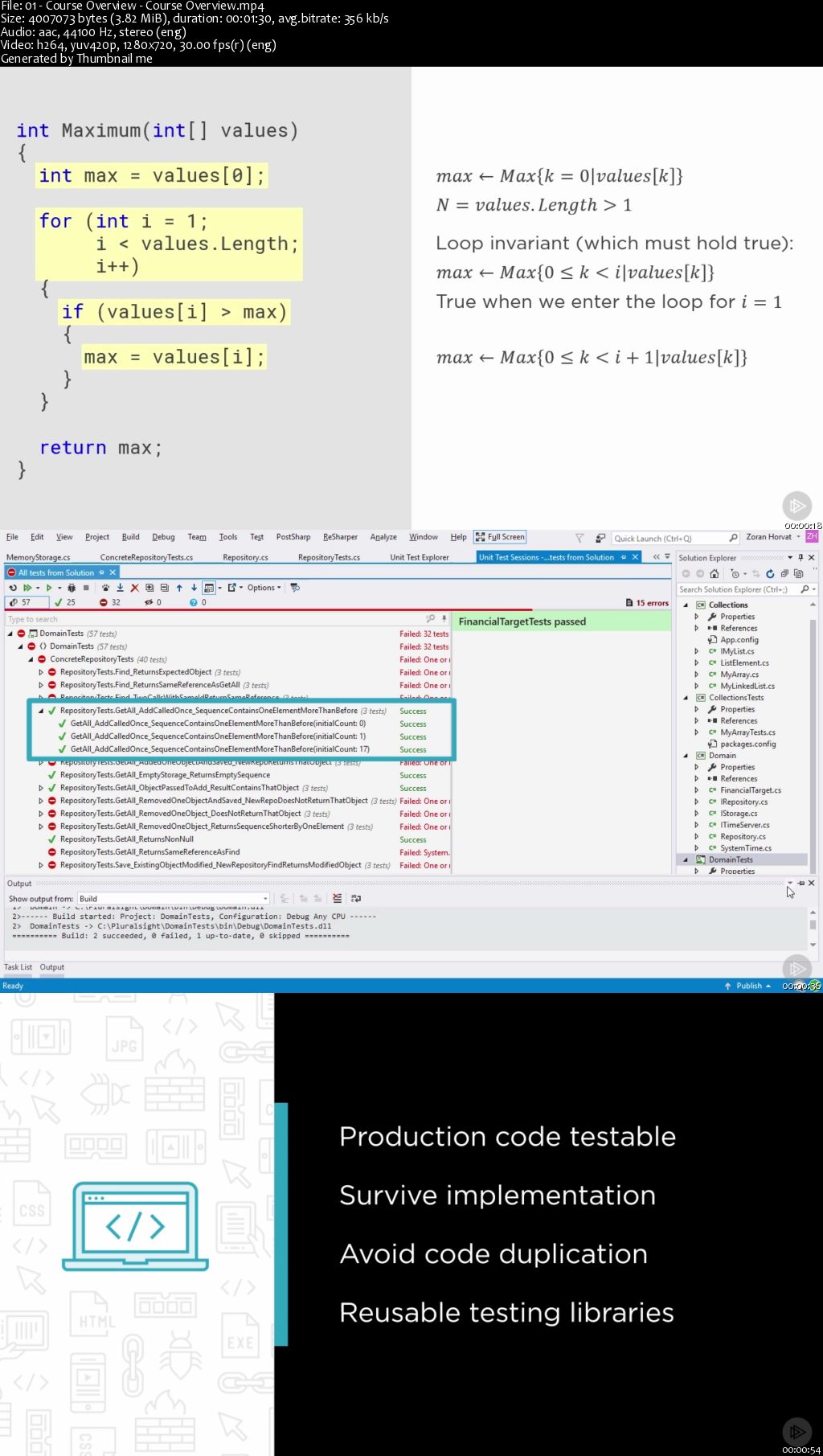 Writing Highly Maintainable Unit Tests