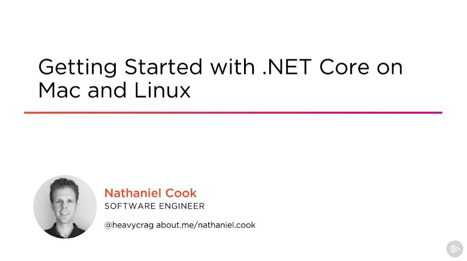 Getting Started with .NET Core on Mac and Linux