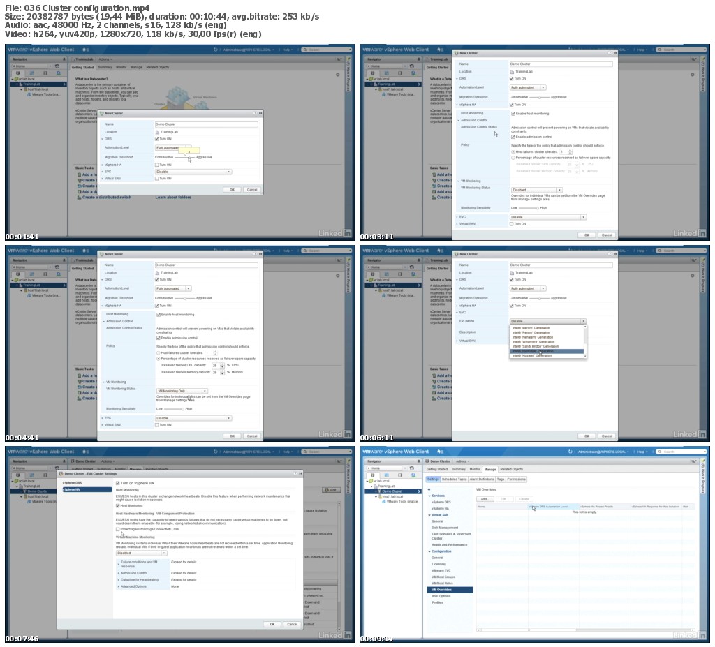 Lynda - VMware vSphere: Troubleshoot a Deployment