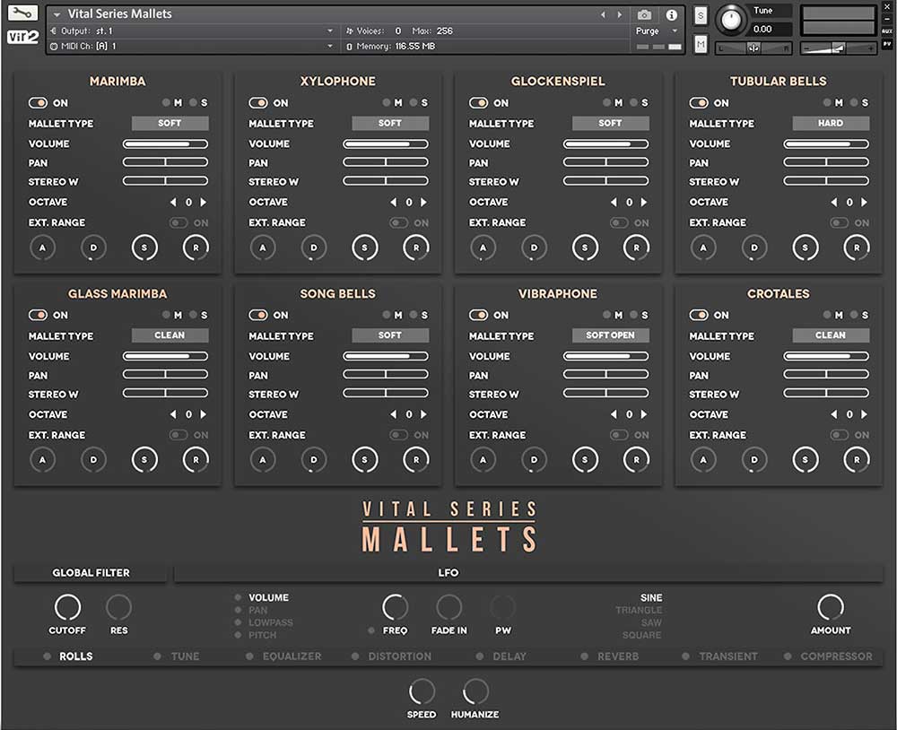 Vir2 Instruments Vital Series Mallets KONTAKT