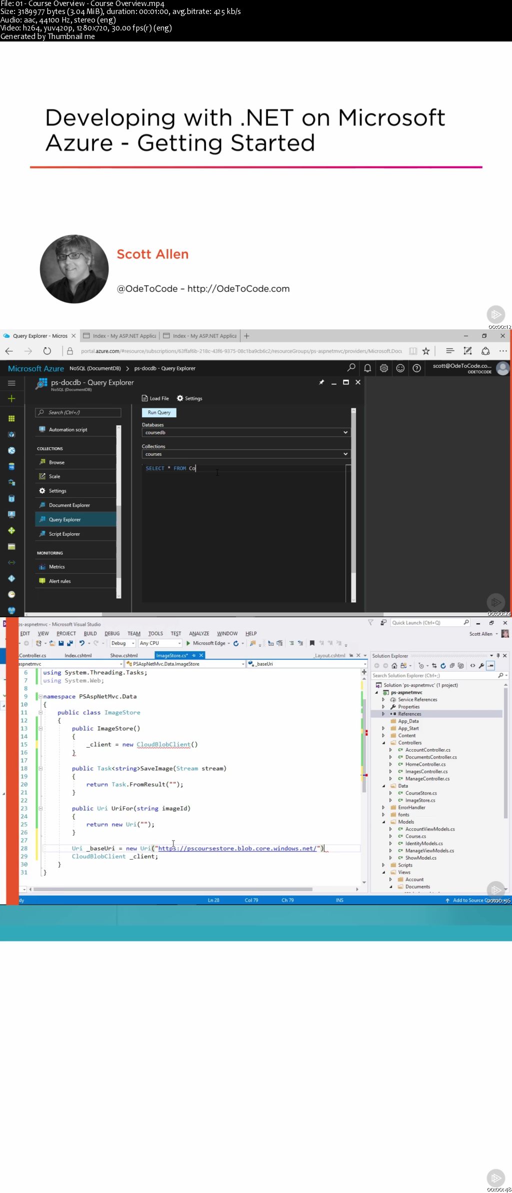 Developing with .NET on Microsoft Azure - Getting Started