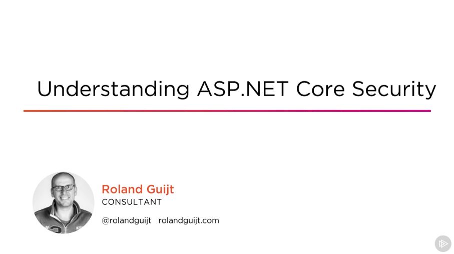 Understanding ASP.NET Core Security