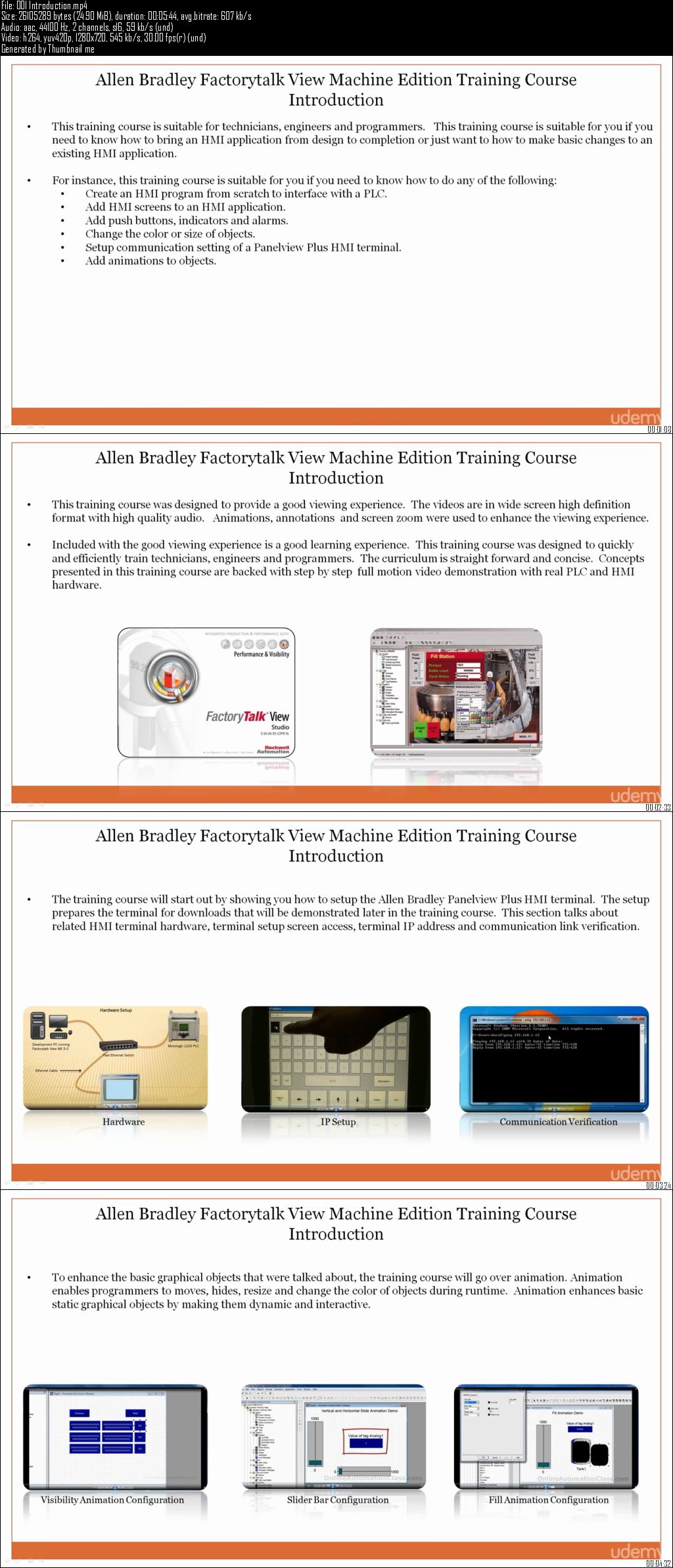 Allen Bradley Panelview Plus HMI Programming Training Course