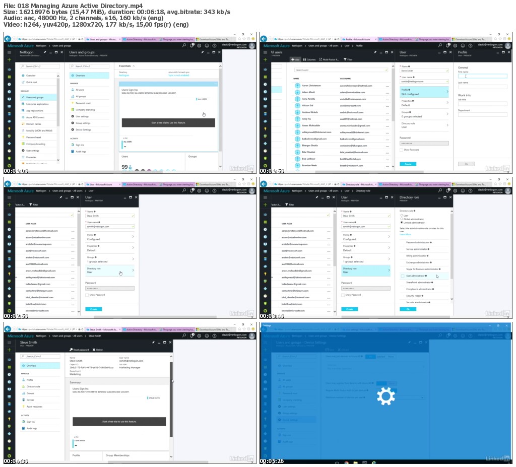 Lynda - Understanding Microsoft Azure Core Functionalities