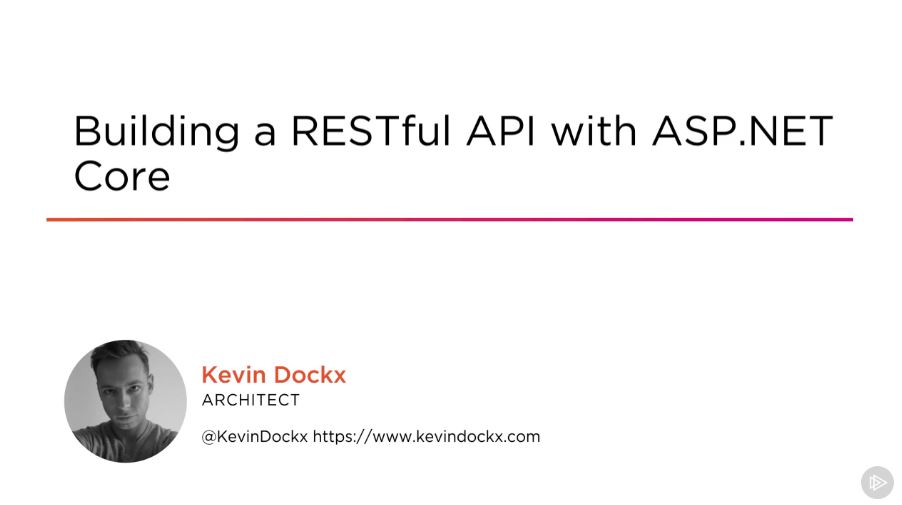 Building a RESTful API with ASP.NET Core