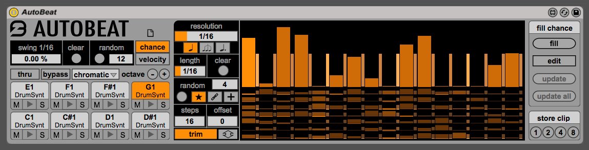 K-Devices AutoBeat v1.2 for Ableton Live v9.7.1 ALP