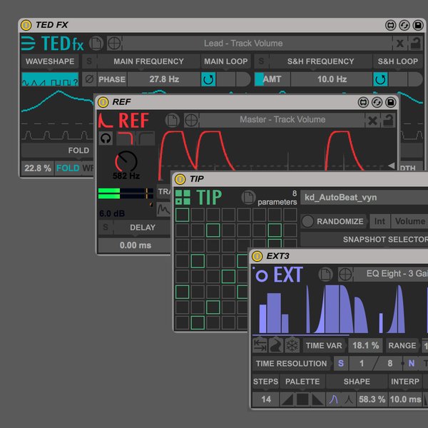 K-Devices Modulators v1.1 for Ableton Live v9.7.1 ALP