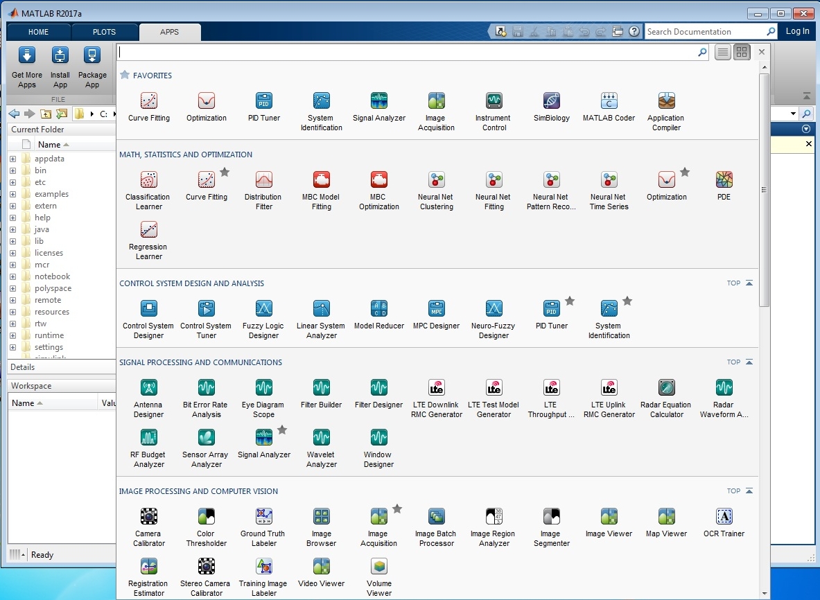 MathWorks MATLAB R2017a