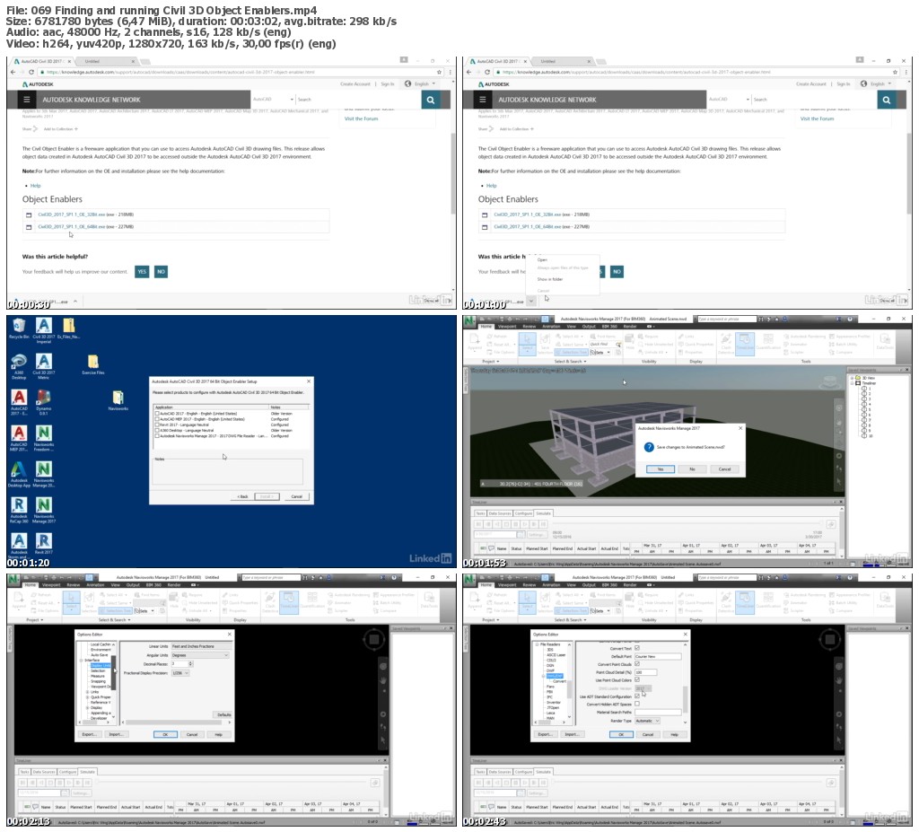 Lynda - Navisworks Essential Training (updated Mar 21, 2017)