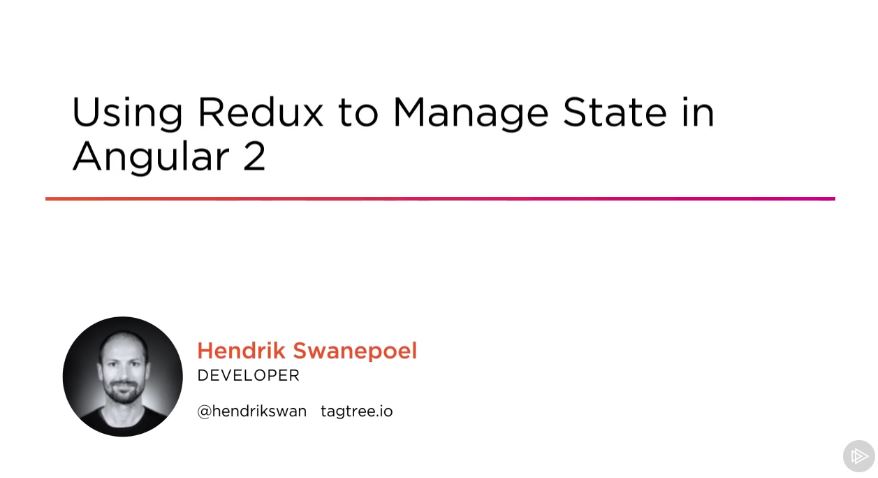 Using Redux to Manage State in Angular 2