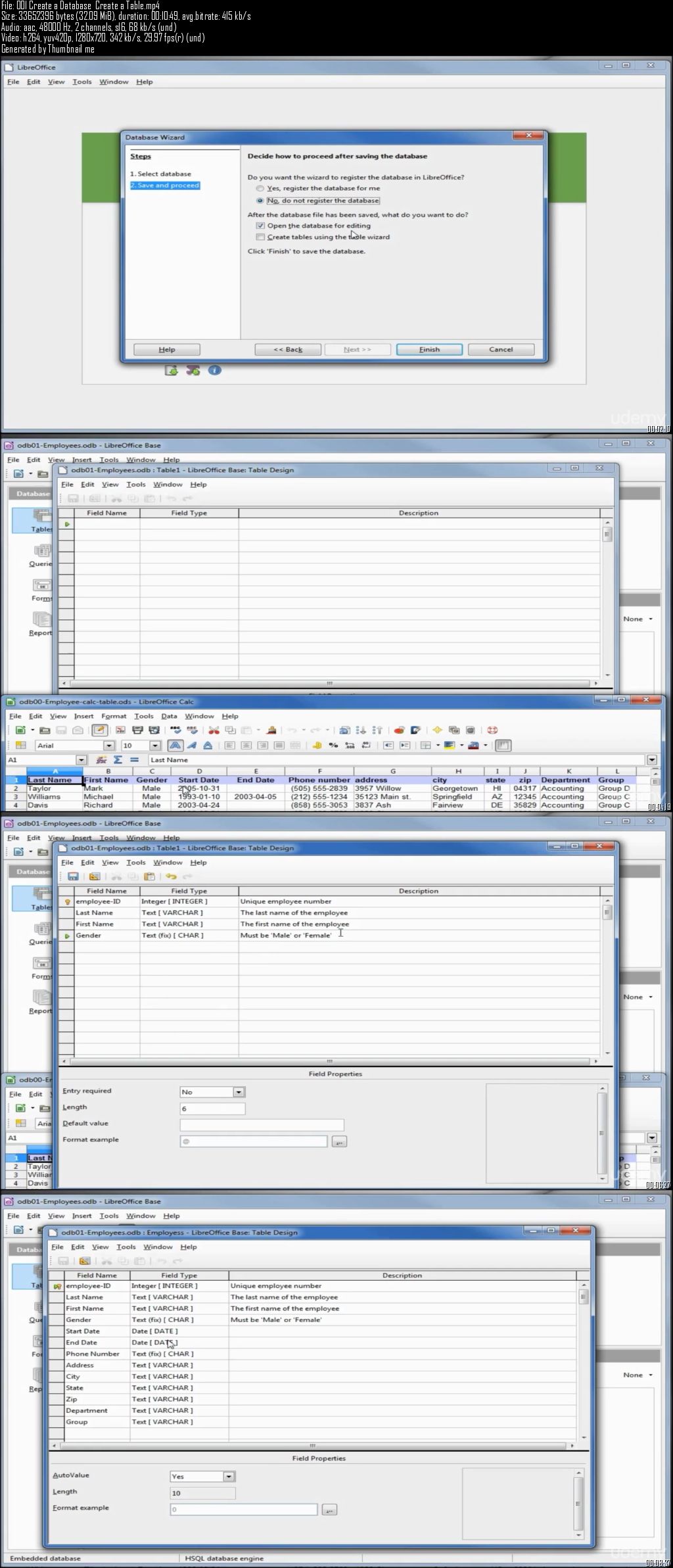 Learn how to use LibreOffice Base