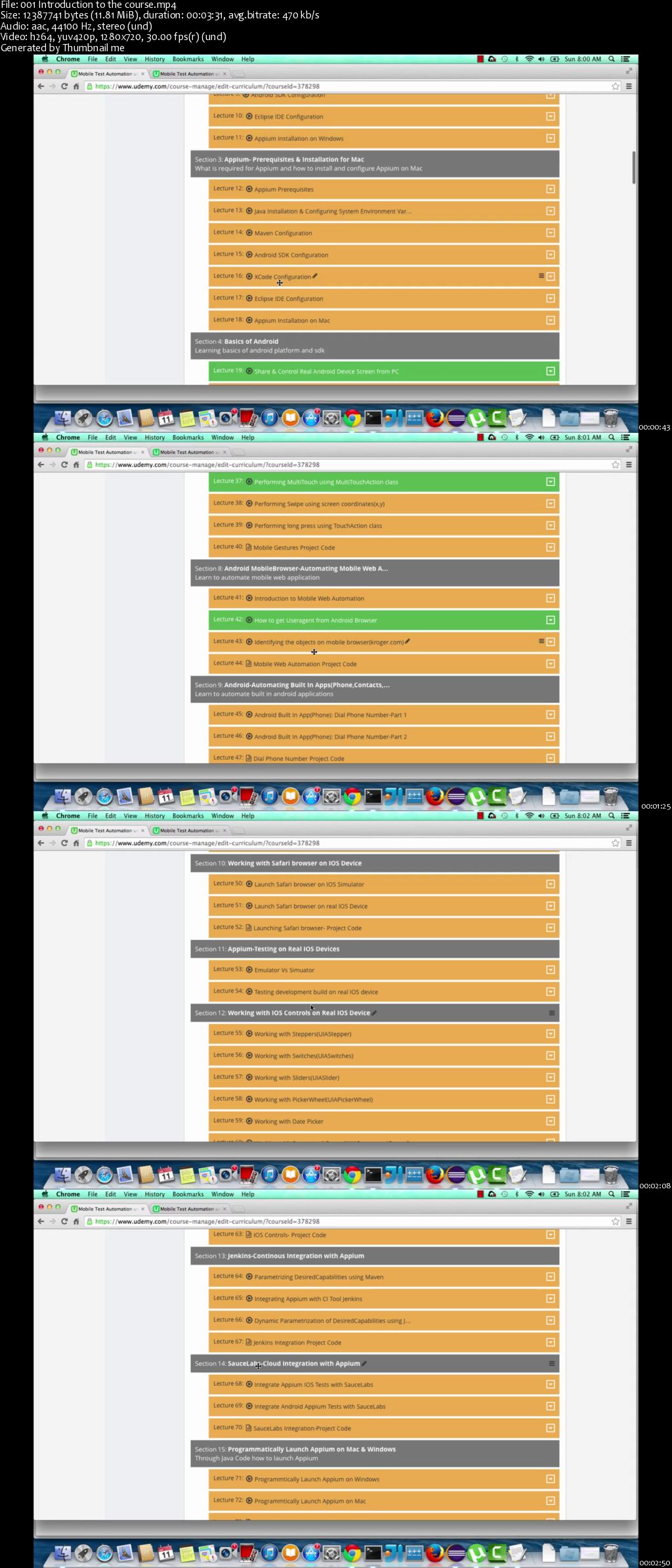 Complete Appium(latest v1.6.3) from Beginners to Advanced