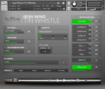 Ilya Efimov Production Irish Tin Whistle KONTAKT