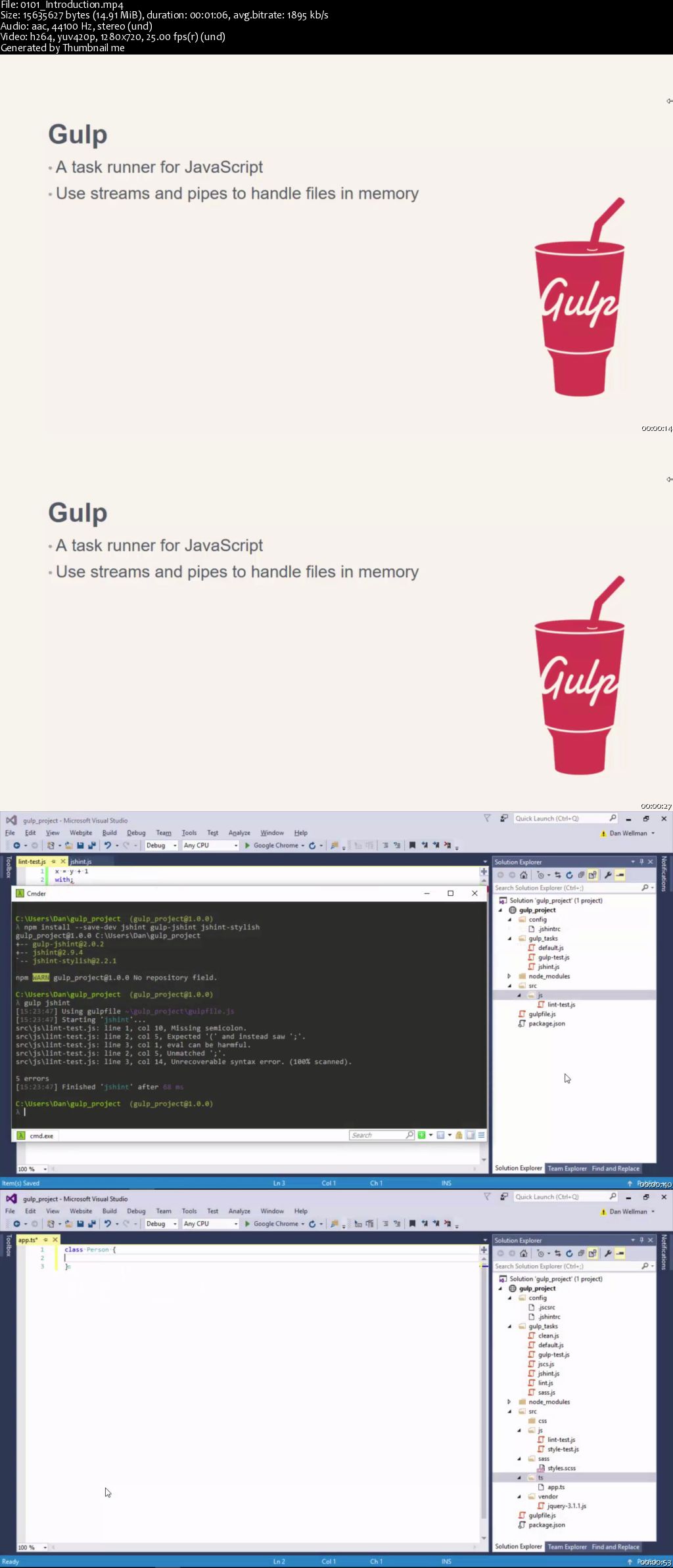 Essential Gulp Tasks