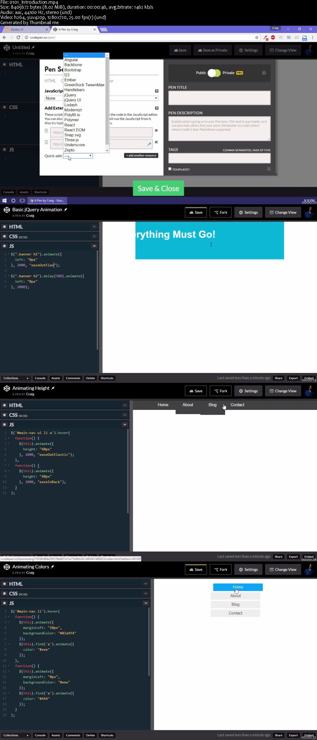 Enhancing Animation With jQuery UI