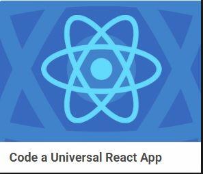 Code a Universal React App