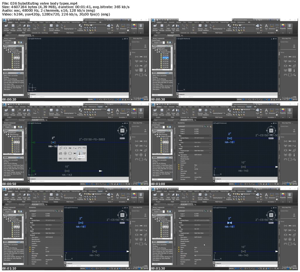 Lynda - AutoCAD P&ID Essential Training: User