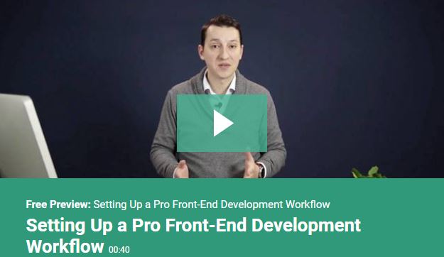 Setting Up a Pro Front-End Development Workflow