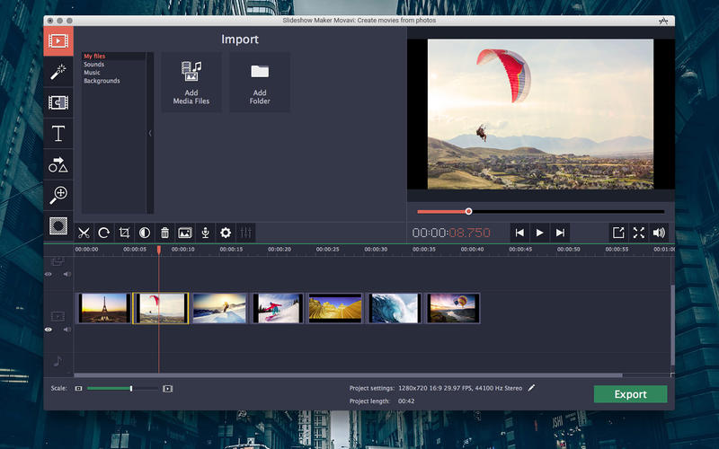 Movavi Slideshow Maker 2.0 Multilingual MacOSX