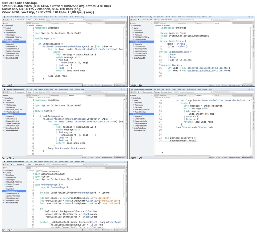 Lynda - F# and Xamarin Development Basics