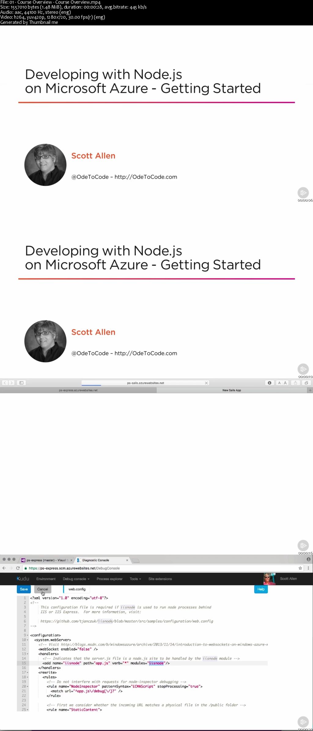 Developing with Node.js on Microsoft Azure - Getting Started