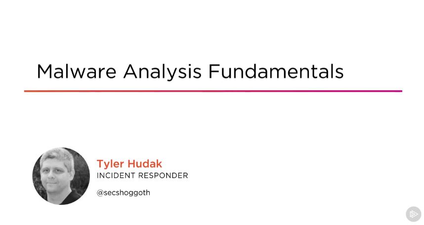 Malware Analysis Fundamentals