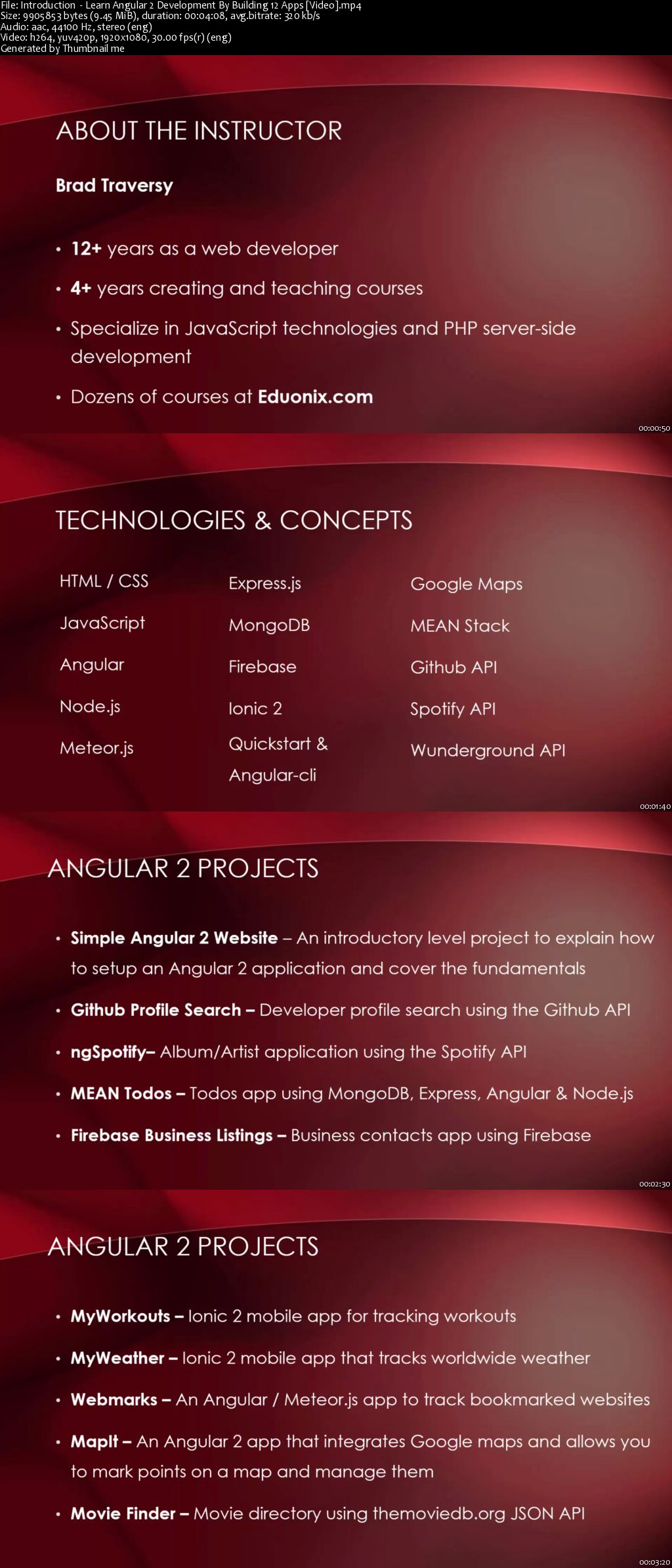 Learn Angular 2 Development By Building 12 Apps