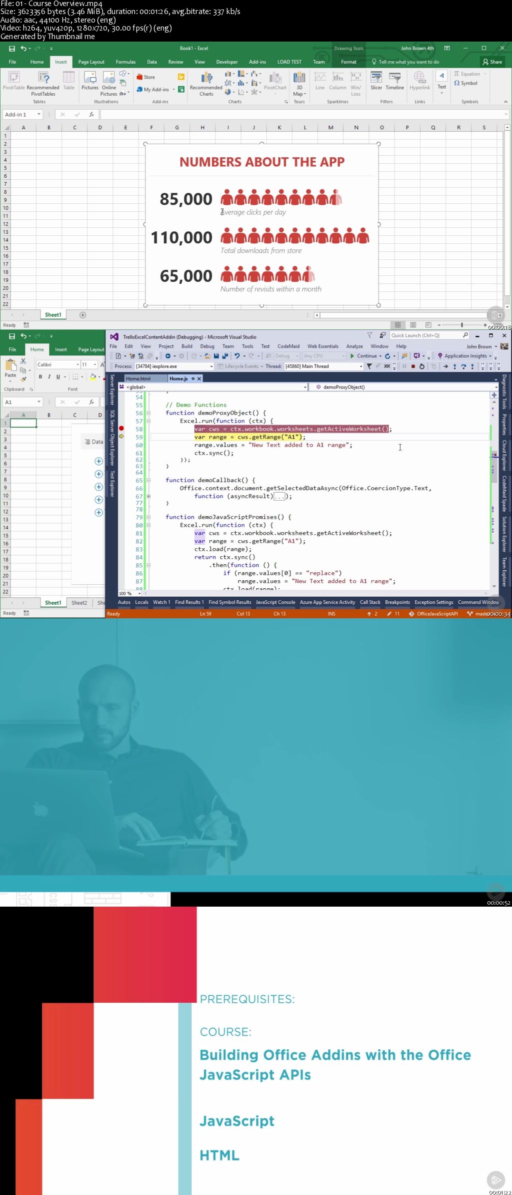 Build Excel Add-ins with Office JS APIs